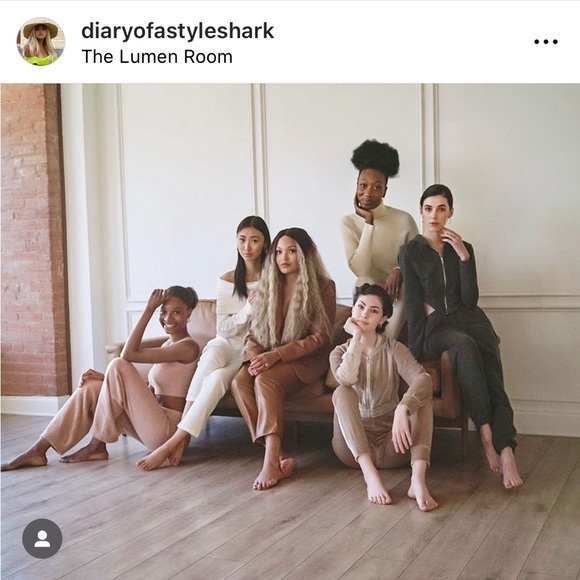 SOLD- Caramel Brown Blazer and Cropped Pants Set - Picture 2 of 3